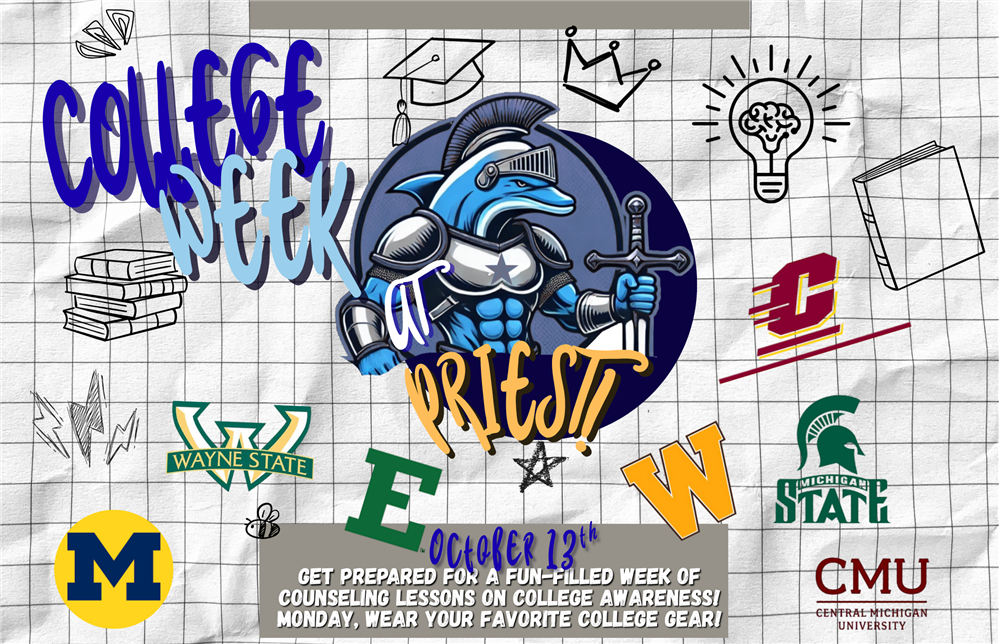  A photo of the dolphin mascot and local college mascots